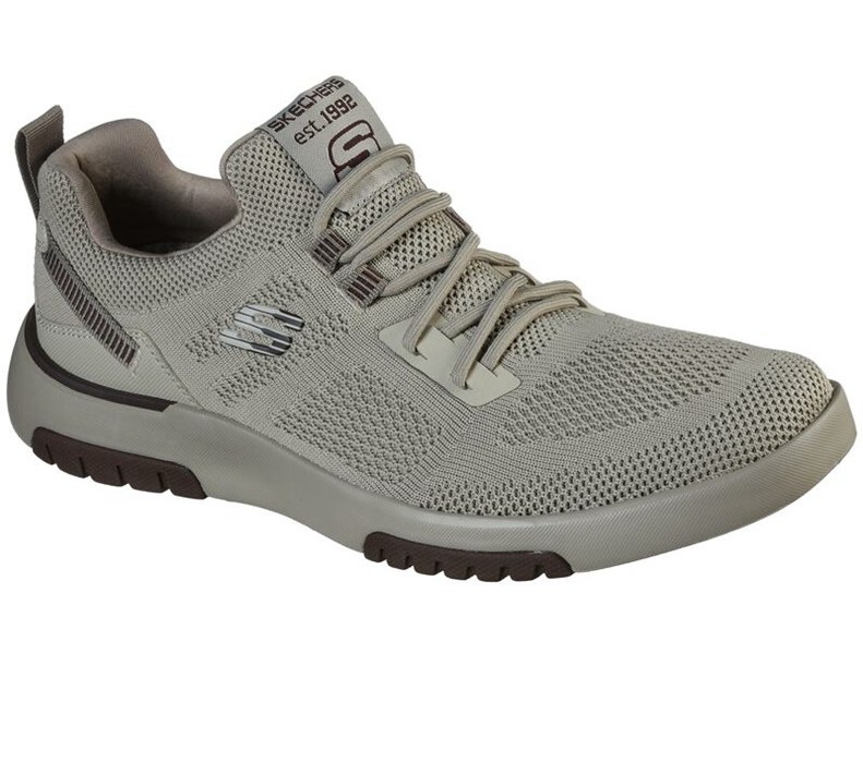 Skechers Herr Khaki Slip On - Bellinger 2.0 - Coren - Sverige (VMFJA-2430)